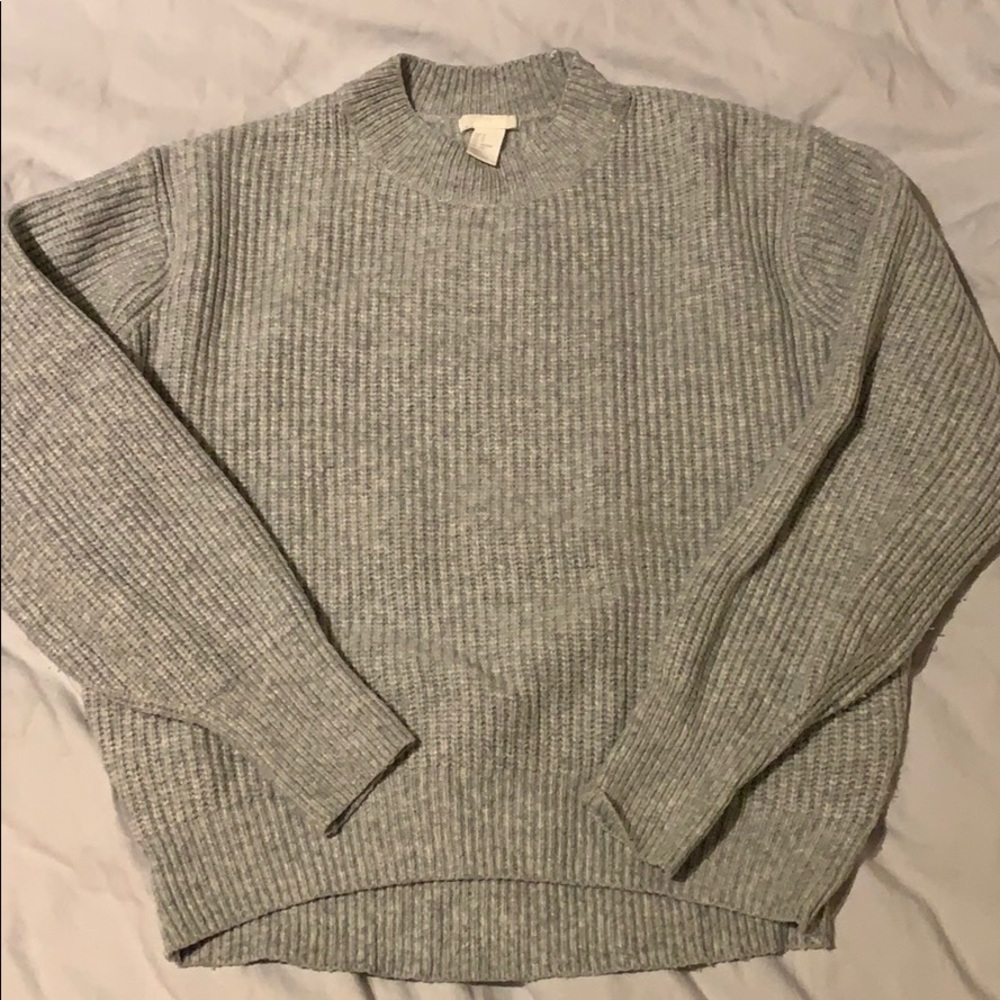 Gray pullover
